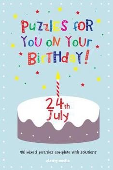 Paperback Puzzles for you on your Birthday - 24th July Book