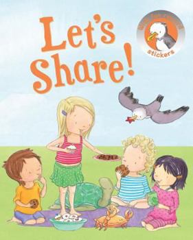 Hardcover Let's Share!: With Fun Reward Stickers Book