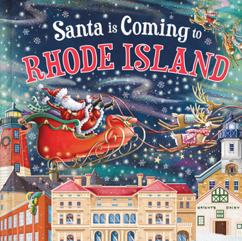 Hardcover Santa Is Coming to Rhode Island Book