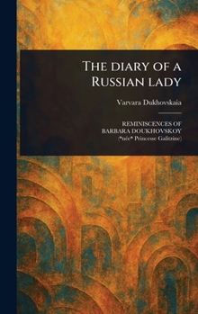 Hardcover The Diary of a Russian Lady Book