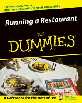 Paperback Running a Restaurant for Dummies Book