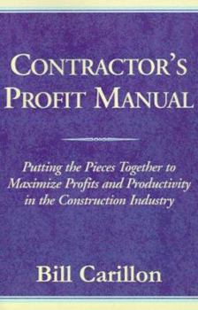 Paperback Contractor's Profit Manual Book