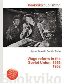 Paperback Wage Reform in the Soviet Union, 1956 1962 Book