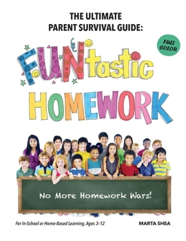 Paperback Funtastic Homework Book-Color Book