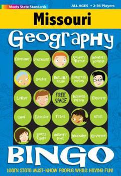 Hardcover Missouri Geography Bingo Game! Book