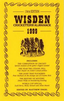 Paperback 1999 Wisden Cricketers Almanack Book