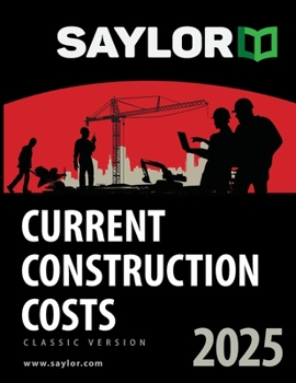 Paperback Saylor Current Construction Costs 2025 Book