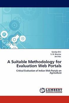 Paperback A Suitable Methodology for Evaluation Web Portals Book