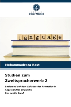 Paperback Studien zum Zweitspracherwerb 2 [German] Book