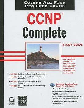 Hardcover CCNP Complete [With CDROM] Book