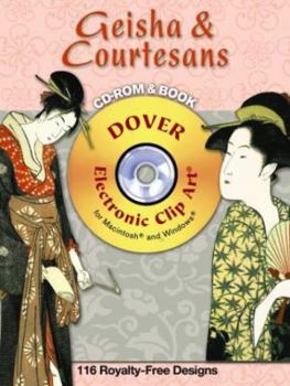 Paperback Geisha and Courtesans CD-ROM and Book [With CDROM] Book