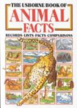 Paperback Usborne Book of Animal Facts Book
