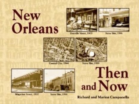 Hardcover New Orleans Then and Now Book