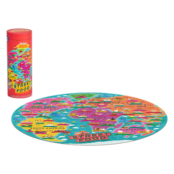 Misc. Street Food Lover's 1000 Piece Jigsaw Puzzle Book