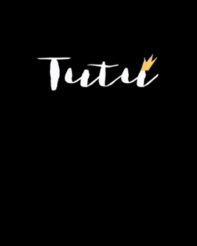 Paperback Tutu: 2020 Monthly Planner Dated Journal 8" x 10" 110 pages Notebook Book