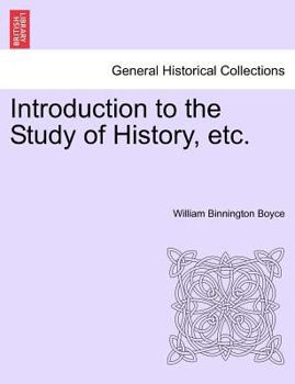 Paperback Introduction to the Study of History, etc. Book