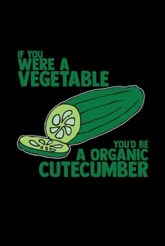 Organic Cutecumber: 6x9 ORGANIC | blank with numbers paper | notebook | notes