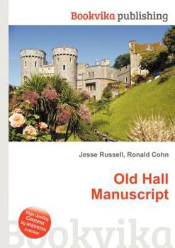 Paperback Old Hall Manuscript Book