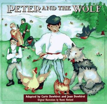 Hardcover Peter and the Wolf [With CD] Book