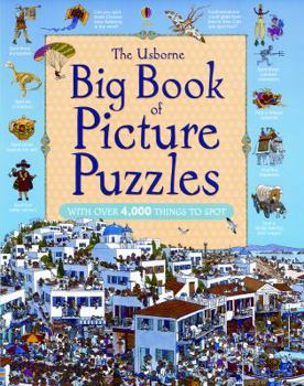 Paperback The Usborne Big Book of Picture Puzzles Book