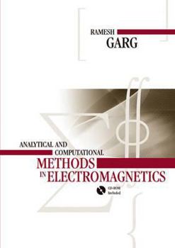 Hardcover Analytical and Computational Methods in Electromagnetics Book