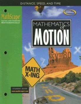 Paperback Mathematics of Motion: Distance, Speed, and Time Book