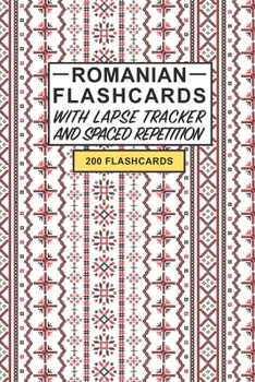 Romanian Flashcards: Create your own Romanian language Flashcards. Learn Romanian words and Improve vocabulary with Active Recall - includes Spaced Repetition and Lapse tracker (200 cards)