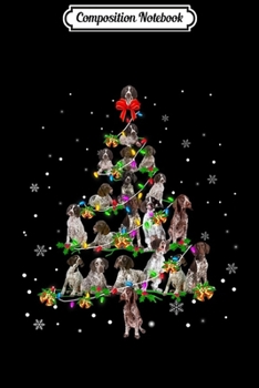 Composition Notebook: German Shorthaired Pointer Christmas Tree X-Mas Gift  Journal/Notebook Blank Lined Ruled 6x9 100 Pages