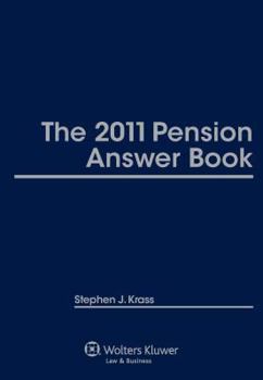Hardcover Pension Answer Book, 2011 Edition Book