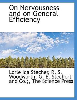 Paperback On Nervousness and on General Efficiency Book