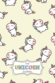 The Unicorn Journal: Personal Diary for Girls. Blank and Lined Pages with Cute Unicorn Illustrations, Mood Tracker, Outfit Planner and Highs and Lows Pages.