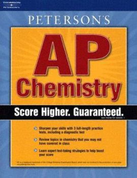 Paperback Peterson's AP Chemistry Book