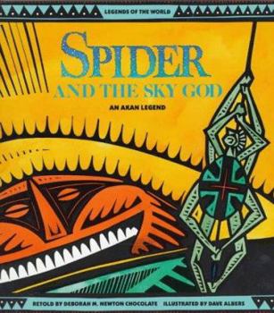 Paperback Spider & the Sky God - Pbk Book