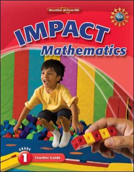 Paperback Math Connects, Grade 1, Impact Mathematics, Student Edition Book