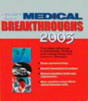 Hardcover "Reader's Digest" Medical Breakthroughs: 2003 Book