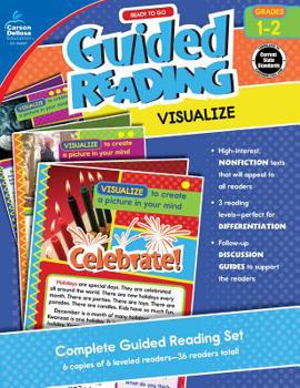 Paperback Ready to Go Guided Reading: Visualize, Grades 1 - 2 Book