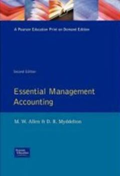 Paperback Essential Management Accounting Book