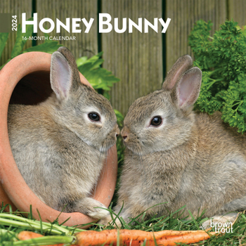 Calendar Honey Bunny 2024 Mini 7x7 Book