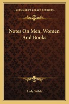 Notes on Men, Women, and Books