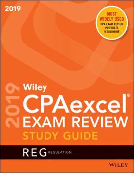 Paperback Wiley Cpaexcel Exam Review 2019 Study Guide: Regulation Book