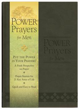 Hardcover Power Prayers for Men: Gift Edition Book