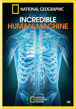 DVD National Geographic: Incredible Human Machine Book