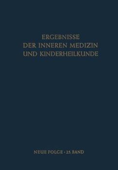 Paperback Ergebnisse Der Inneren Medizin Und Kinderheilkunde: Neue Folge [German] Book