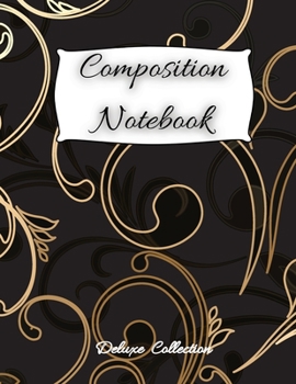 Paperback Composition Notebook: Simple linear notebook with college ruled 100 pages (8.5x11 format) / Composition Notebook for students / Wide Blank L Book