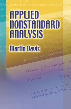 Paperback Applied Nonstandard Analysis Book