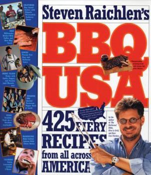 Paperback BBQ USA: 425 Fiery Recipes from All Across America Book