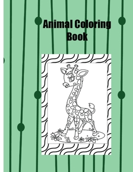 Paperback Animal Coloring Book: great gift idea, for birthdays, party favors, crafting Book