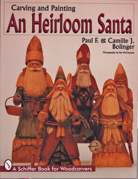 Paperback Carving and Painting and Heirloom Santa Book