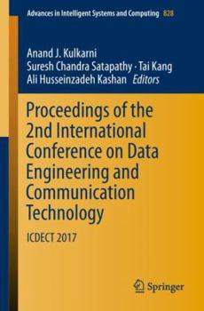 Paperback Proceedings of the 2nd International Conference on Data Engineering and Communication Technology: Icdect 2017 Book