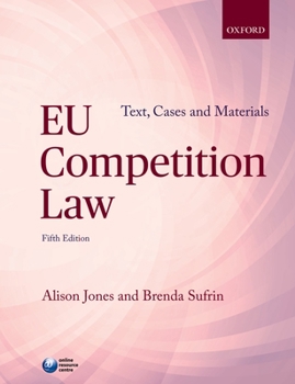 Paperback EU Competition Law: Text, Cases & Materials Book